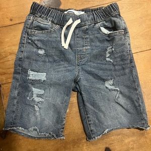 Boys Old Navy denim jean shorts L